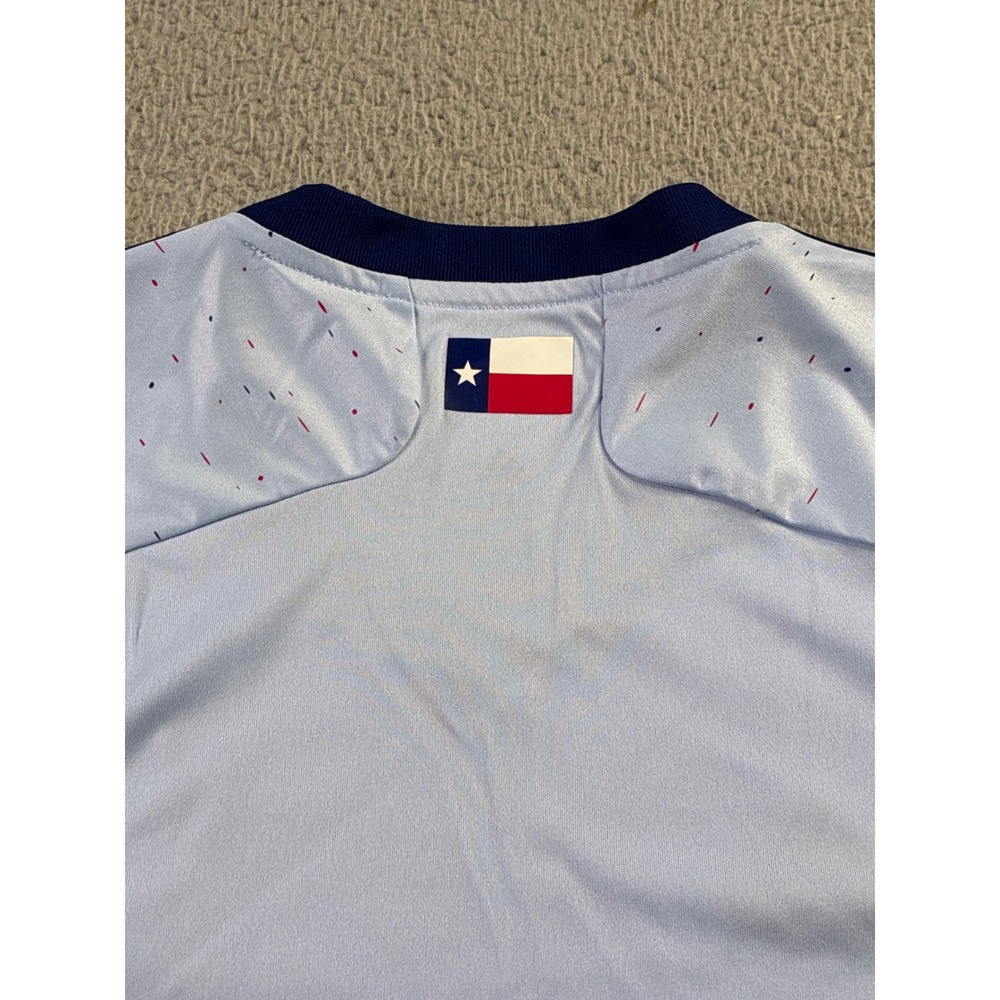 FC Dallas Adidas MLS Soccer Jersey Mens Medium Light Blue Aeroready Primegreen - Picture 13 of 14